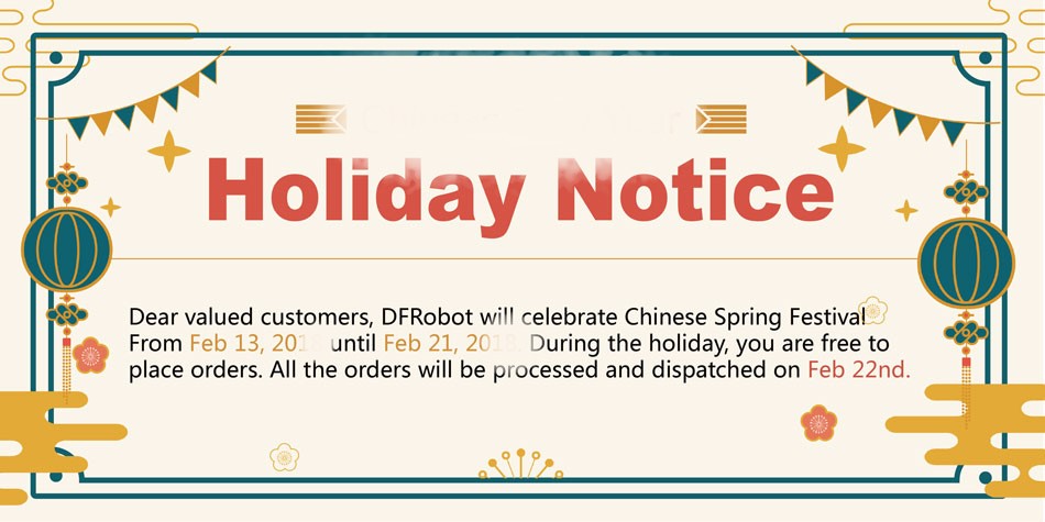 Holiday Notice