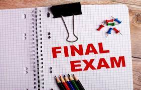 Final Exam notice 