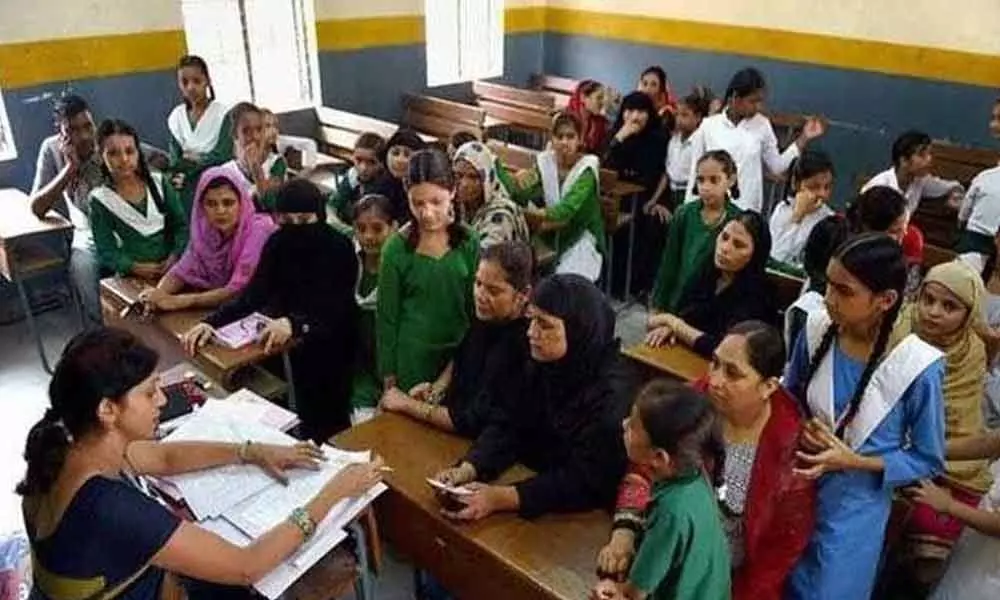 Parents Metting in our School